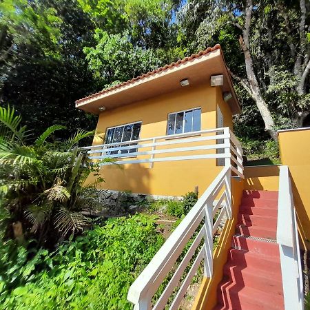 Por De Sol No Mar Da Cama Villa Caraguatatuba Eksteriør bilde