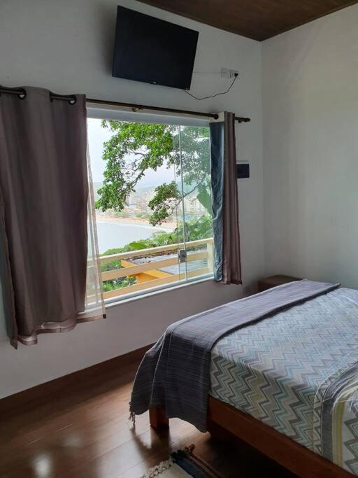 Por De Sol No Mar Da Cama Villa Caraguatatuba Eksteriør bilde